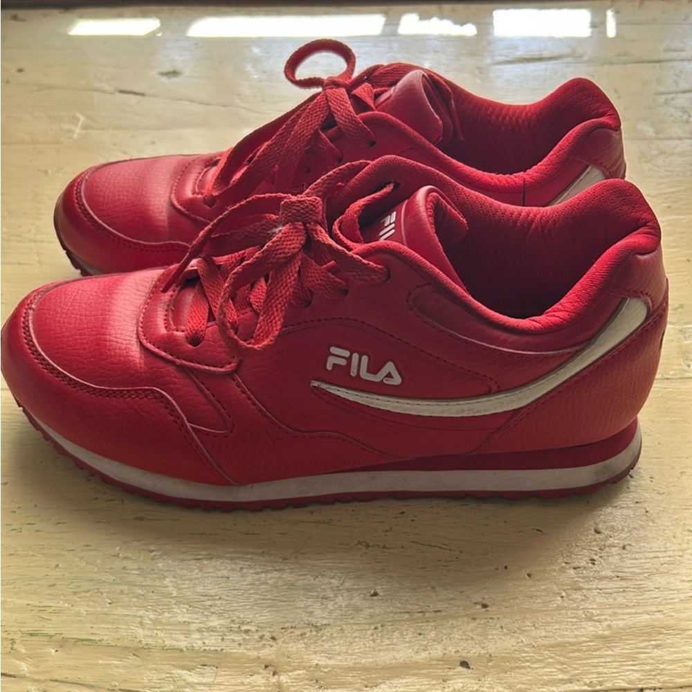 FILA woman red size 7